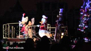 Tree Lighting Ceremony Disneyland Paris Christmas 2011 [upl. by Arymahs]