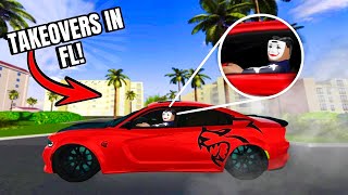 TAKEOVERS AND DRAG RACES IN SOUTHWEST FLORIDA ROBLOX [upl. by Waterman]