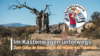 52 ▶️ Im Kastenwagen 🚐 in Andalusien unterwegs  zum Cabo de Gata und in die Wüste von Tabernas [upl. by Aisemaj]