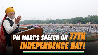 PM Narendra Modis 77th Independence Day Speech from Red Fort [upl. by Jasmine436]