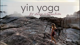 Yin Yoga for Deep Relaxation  30 Minutes  For Hips amp Full Body [upl. by Airtemad]