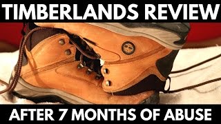 Timberlands after 7 months of wear  A product review [upl. by Audras399]