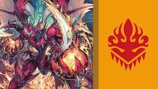 Cardfight Vanguard Dragonic Overlord the Great Kagero Deck Profile Standard 2020 [upl. by Ayahs]