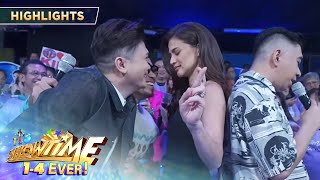 Jhong and Vhong try to jumpscare Anne  Its Showtime [upl. by Genovera299]