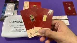 RSBL 2 Gram 24K Gold Bar Unboxing  Encrypted QRCoded Coin Part 1  Indian Bullionaire [upl. by Haimaj]