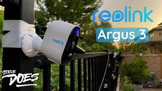 Reolink Argus 3 Review  New Design But How Does It Perform [upl. by Fang]