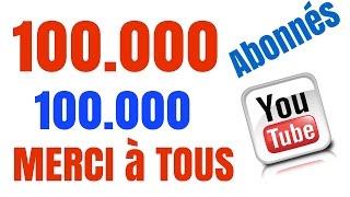 100000 Abonnés  100000 merci a TOUS Message de JAMO [upl. by Aleakam]