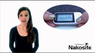 NAKOSITE PEDOMETER SETUP SPANISH [upl. by Anerak]