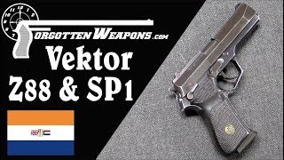 South Africas Berettas The Vektor Z88 and SP1 [upl. by Esther]