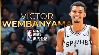 The 202324 Kia NBA Rookie of the Year is Victor WembanyamaNBAAwards  KiaROY [upl. by Florri779]