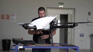 Technical tests of Hybrid drone for EASA at ATLAS center  by Quaternium [upl. by Domash]