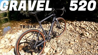 Decathlon Triban Gravel 520  Recensione [upl. by Tellford162]