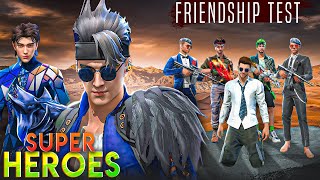 SUPER HERO  Friendship Test  Part 9  Free Fire Story  mrnefgamer [upl. by Ogires]