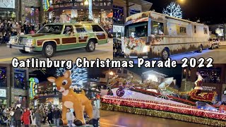 Gatlinburg Christmas Parade 2022 Smoky Mountains Tennessee artiststorytellerdonny [upl. by Scherle]