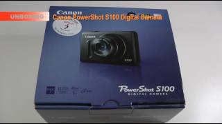 Canon PowerShot S100 Unboxing amp First Look [upl. by Enrico]