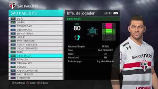 PES 2018  SÃO PAULO  Cópias de base  base copy [upl. by Avin442]