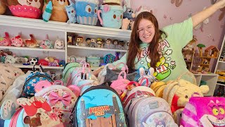 My Loungefly mini backpack Collection and Her Universe collection [upl. by Diamond291]