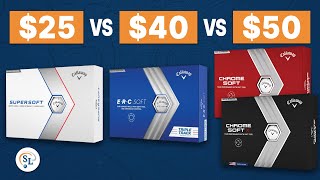 Callaway Golf Ball Comparison  Value vs Premium Testing [upl. by Nadler]