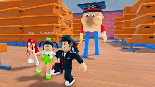 LOKIS ESCAPANDO DA ESCOLA COM PROFESSOR MALUCO  Roblox  Epic School Escape Obby [upl. by Leihcim]