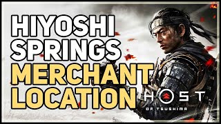 Hiyoshi Springs Merchant Location Ghost of Tsushima [upl. by Witty347]