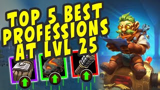 Top 5 BEST Professions at Level 25 in Season of Discovery [upl. by Eelac]