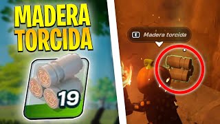 CONSEGUIR MADERA TORCIDA EN LEGO FORTNITE I CONSEGUIR NUDORAIZ [upl. by Yluj]