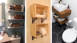 20 Genius Small Bathroom Storage Ideas [upl. by Lia]