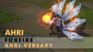 Foxfire Ahri AhriVersary Chroma  essence emporium 2022 [upl. by Ahterahs804]