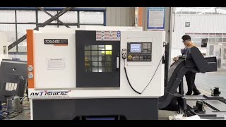 TCK6340S Slant bed CNC lathe ANTISHICNC [upl. by Scotti]