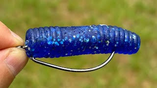 AMAZING SOFT PLASTIC BAITfishing [upl. by Chelsie]