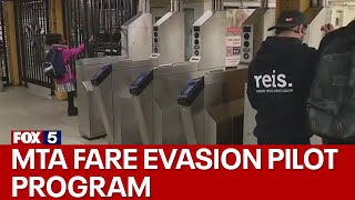 MTA fare evasion pilot program [upl. by Gies]