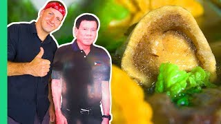 Presidential Food Tour Duterte’s Favorite Carendaria and the MOST UNIQUE food in Davao [upl. by Mw]