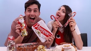 JEWS TRY CHRISTMAS TREATS FOR THE FIRST TIME FT RCLBEAUTY101 [upl. by Sharla]