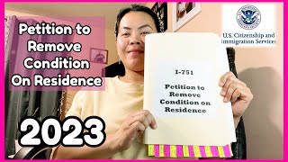 I751Petition to Remove Condition on Residence 202310 years green cardDocuments I sent to USCIS [upl. by Sonya]