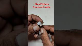 dual volume control potentiometer inside  hidden volume feature shorts viral short [upl. by Koren]