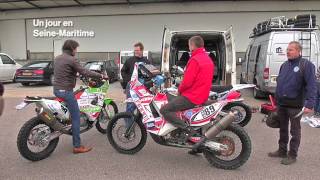 2 habitants de la SeineMaritime au dakar 2015 [upl. by Duck]