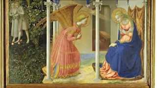 LA ANUNCIACIÓN  OBRA DE FRA ANGELICO [upl. by Treve]