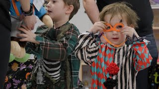 Stollery Childrens Hospital hosts spooktacular Halloween celebration [upl. by Ydderf]