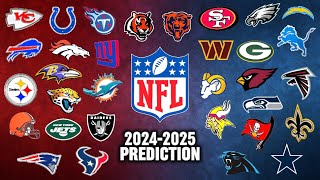 Early Predictions for the 20242025 NFL Season [upl. by Ardnnek]