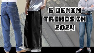 6 Denim Trends in 2024  Mens Jeans [upl. by Noman]