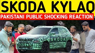 2024 SKODA KYLAQ I NEW SKODA CAR I PAKISTANI PUBLIC REACTION [upl. by Nerb451]