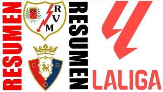 Rayo Vallecano vs Osasuna 31 Resumen  La Liga 20242025 [upl. by Ecirtaemed]