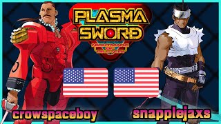 Plasma Sword  Nightmare of Bilstein  crowspaceboy 🇺🇸 VS 🇺🇸 snapplejaxs  FLYCAST FIGHTCADE 2 [upl. by Tonkin]