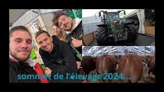 Sommet de l’élevage 2024 avec germain et Bastien GoPro [upl. by Holtorf]