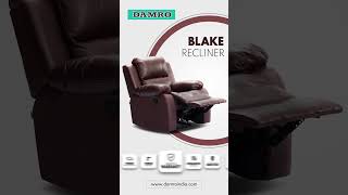 Unwind in Luxury Single Seater Recliners from Damro ️ [upl. by Itteb]