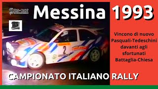 Rally di Messina 1993  Campionato Italiano Rally [upl. by Gawlas]