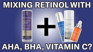 Combining Retinol with Vitamin C AHA or BHA [upl. by Ardekan422]