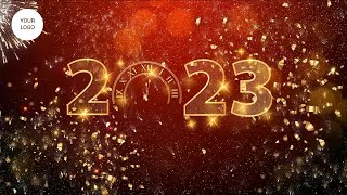 Corporate Happy New Year Wishes Video 2023 [upl. by Aivax248]