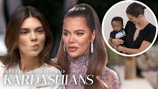 Kendall Jenner Has Baby Fever amp Decides To Babysit Kim amp Khloé Kardashians Kids  KUWTK [upl. by Ydak]