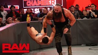 Braun Strowman vs The Miz  SevenMan Gauntlet Match Part 6 Raw Feb 19 2018 [upl. by Ahsiel]